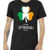 St. Patrick Day Irish Clover Flag tee shirt