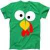Turkey Face Funny Thanksgiving Day tee shirt