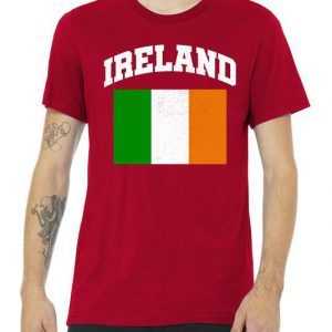 Vintage Ireland Team Flag Premium tee shirt