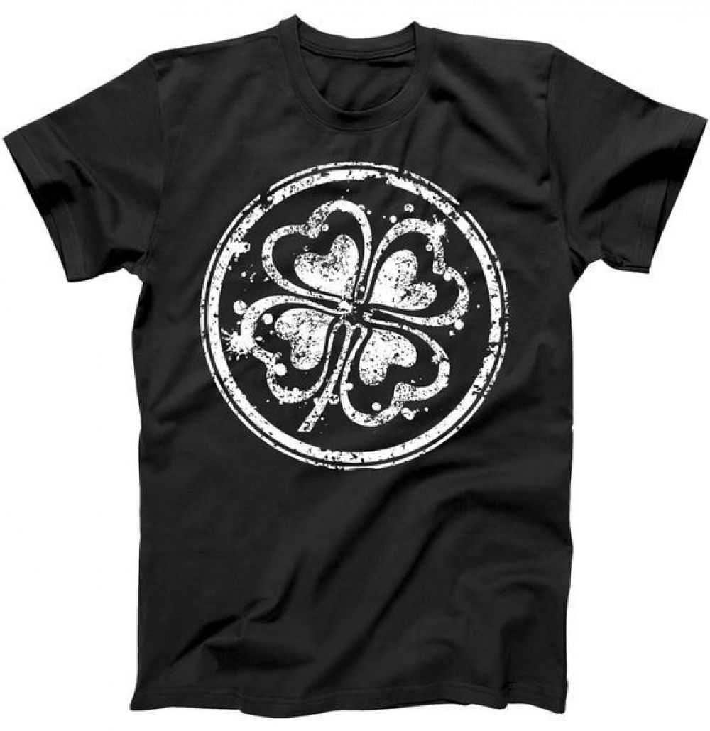 Vintage Irish Clover Cloverleaf Tee Shirt For Adult Men And Womenit Feels Soft And Lightweight 4859