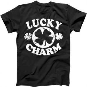 Vintage Lucky Charm Irish Clover tee shirt