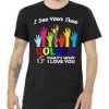 Autism Hand Of Puzzles See Your True Colors tee shirt
