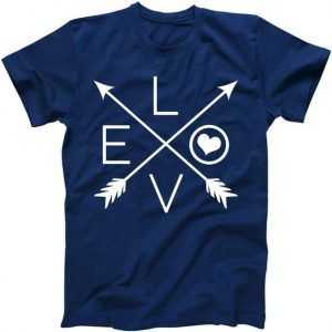 Valentines Day Love Arrows tee shirt