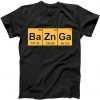 BaZnGa Periodic Table of Elements tee shirt
