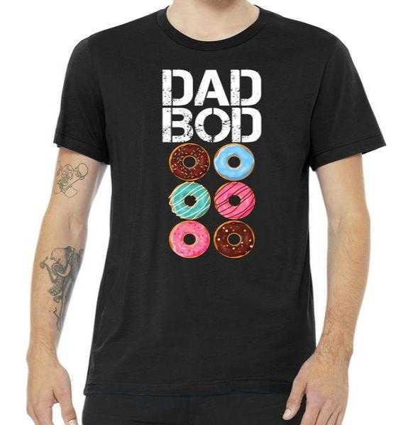 Dad Bod Donut Six Pack tee shirt