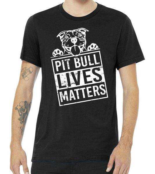 Pit Bull Lives Matters Tee Shirt for adult men and women.It feels soft ...