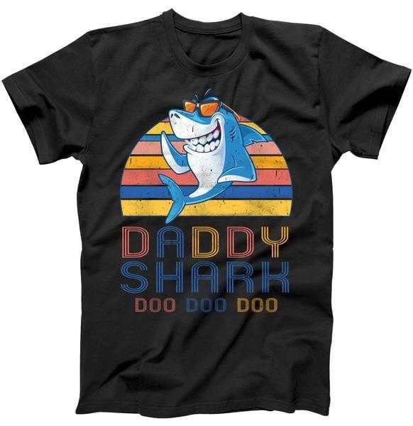 Retro Vintage Daddy Shark Doo tee shirt