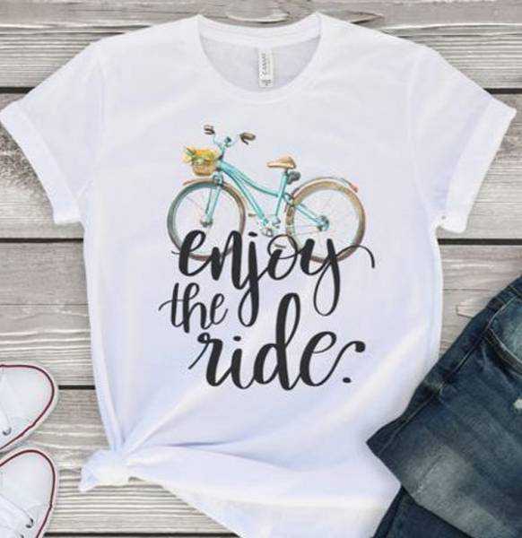Enjoy the ride tee shirt