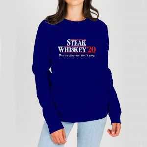 Steak-Whiskey-20-Because-America-That's-Why-Navy-Sweatshirt