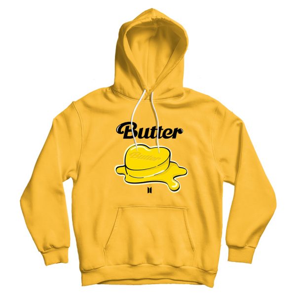 Korean KPOP BTS 'Butter' 2021 Official Hoodie For Unisex Graphic Tee