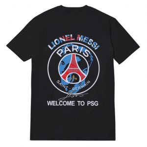 Lionel Messi Welcome To PSG T-Shirt Sale