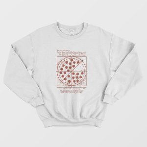 Vitruvian Pizza Sweatshirt