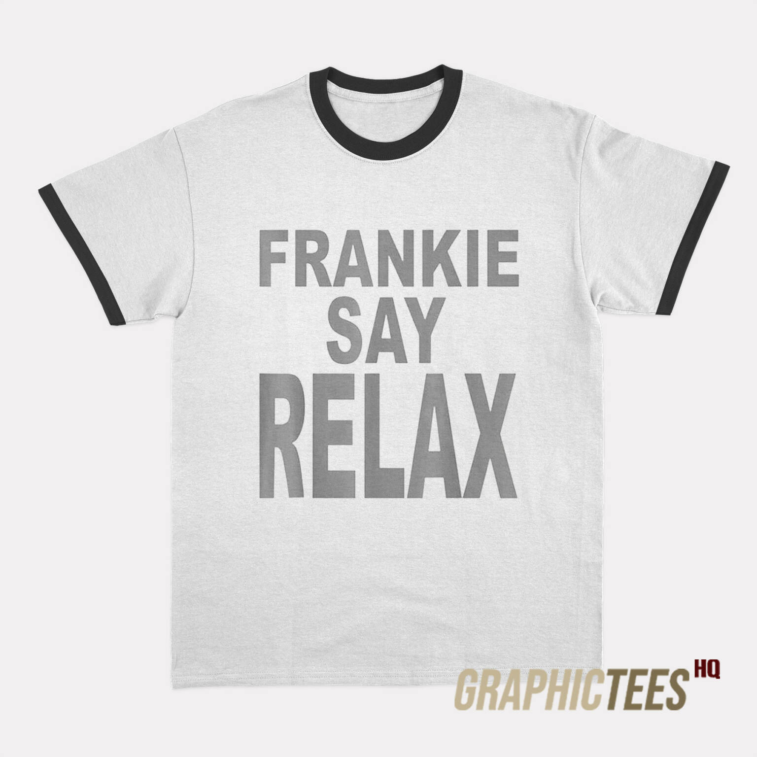 Frankie Say Relax Ringer T-Shirt