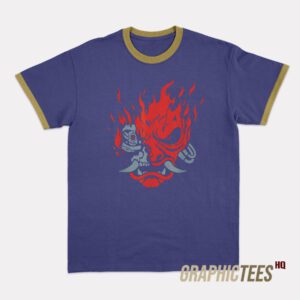 Cyberpunk 2077 Samurai Ringer T-Shirt