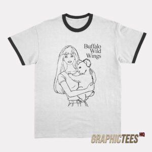 Buffalo Wild Wings Barbie Ringer T-Shirt
