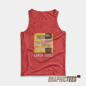 Ham and Cheddar Lunchables Lunch Goals Tank Top