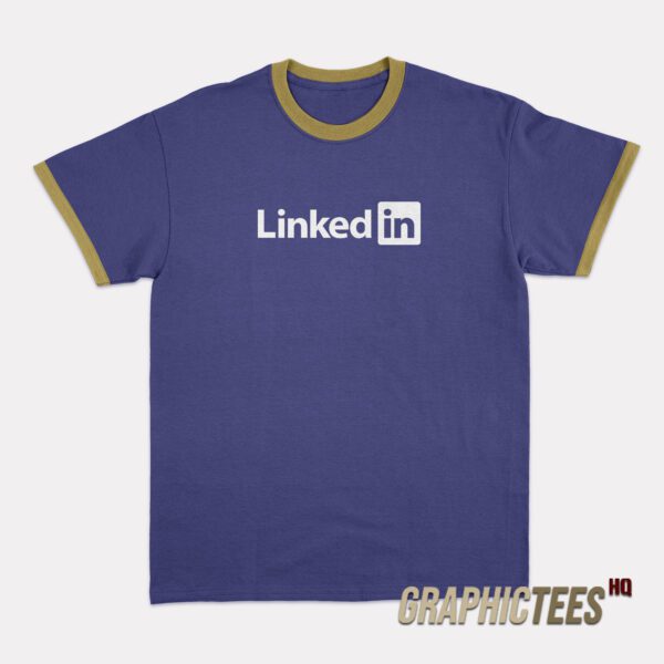 LinkedIn Logo Classic Ringer T-Shirt