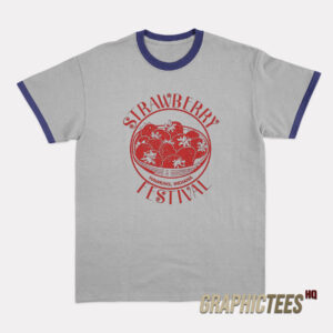 Strawberry Festival Hawkins Indiana Ringer T-Shirt