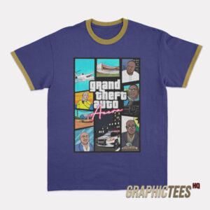 Grand Theft Auto Accra Ringer T-Shirt