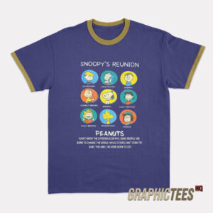 Snoopy's Reunion Ringer T-Shirt