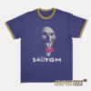 Billy The Puppet Sawtism Ringer T-Shirt