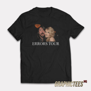 Dave Grohl VS Taylor Swift Errors Tour T-Shirt