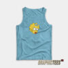 The Simpsons Maggie Simpson Angry Big Face Tank Top