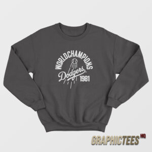 World Champions Dodgers 1981 Sweatshirt