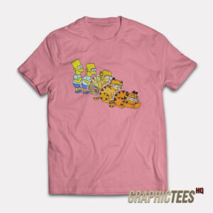 Bart Simpson to Garfield Animorph T-Shirt